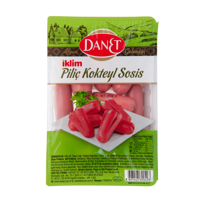 Danet Piliç Sosis 250 Gram