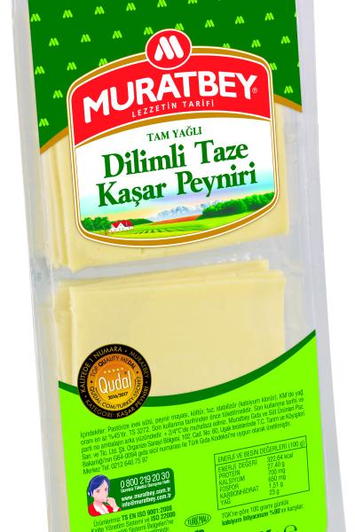 Muratbey Dilimli Kaşar 225 Gram