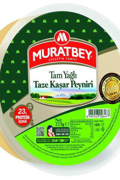 Muratbey Taze Kaşar 225 Gram