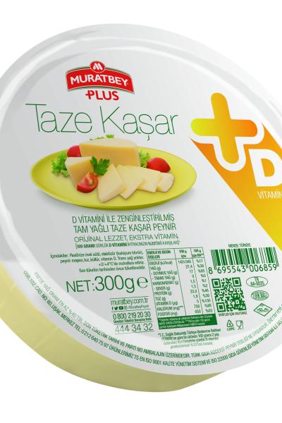 Muratbey Taze Kaşar Plus 300 Gram